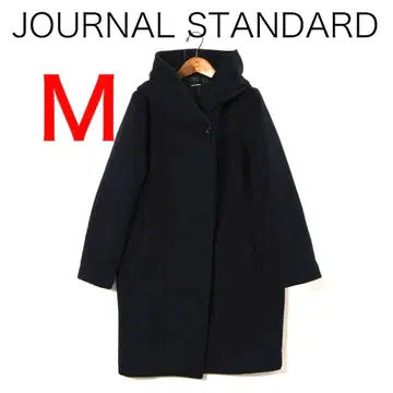 H3447-105 저널 스탠다드 울 후드 점퍼 코트