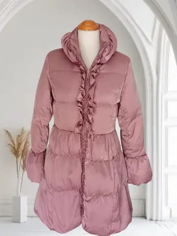 and Love 핑크 다운 자켓