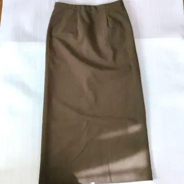 Spick & Span 페이크 스웨이드 타이트 롱 스커트 M