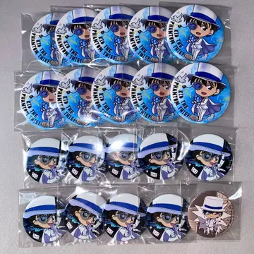 명탐정 코난 괴도 키드 캔뱃지 묶음 판매