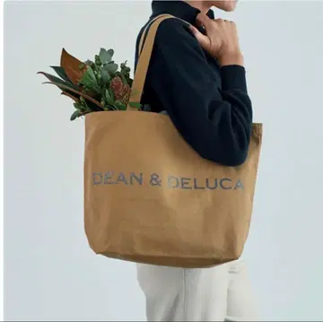 DEAN AND DELUCA 차리티 토트 2025 카페오레 L