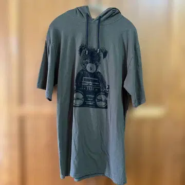 HYSTERIC 곰 프린트 T셔츠 원피스