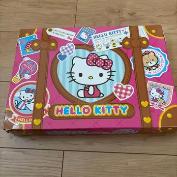 활짝 펼쳐지는! 헬로키티의 집과 가게 자동차 포함 인형의 집