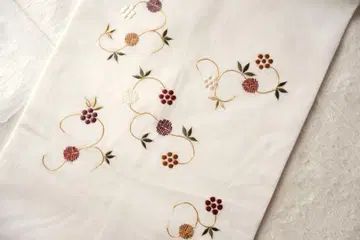 이자와야 신시오제 나고야 오비 자수 천인 당초