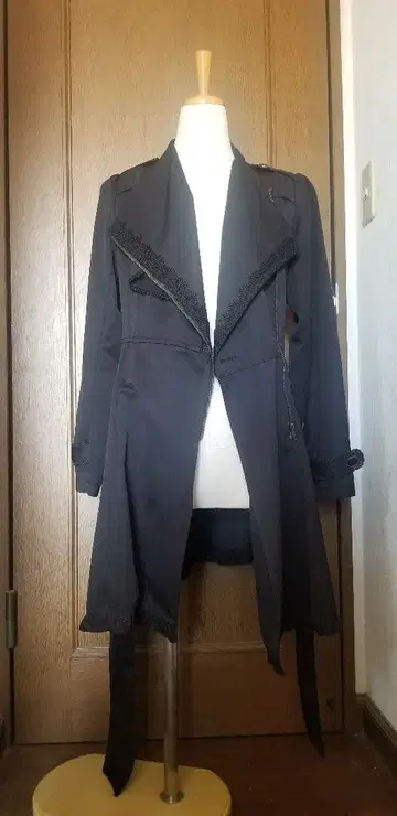 axces femme 라이더스 롱 코트