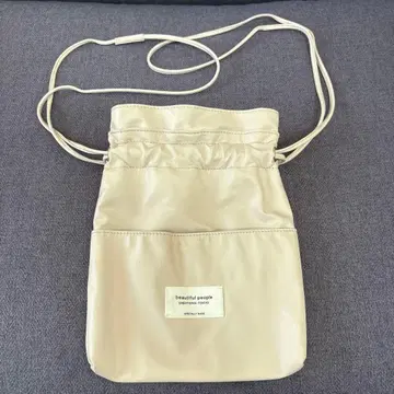 beautiful people 뷰티풀피플 2WAY 가죽 복조리 백