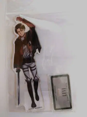 진격의 거인 리바이 동부 동물공원 아크릴 스탠드 미개봉 새상품