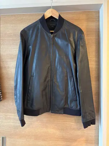 theory 가죽 자켓 M 소가죽