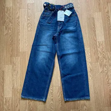 RODEO CROWNS 로데오 크라운즈 와이드 데님 xs 사이즈