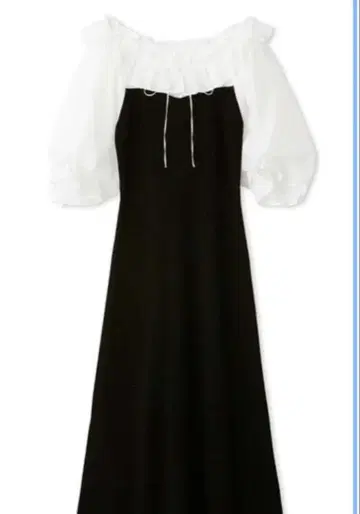 Snidel 시어 도킹 니트 원피스