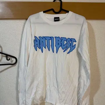 ANTIBSC 롱 슬리브 셔츠 M 화이트