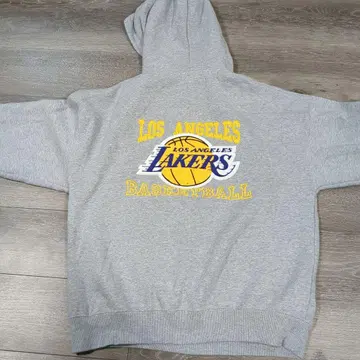 Right-on NBA 팀 로고 후드티 Lakers