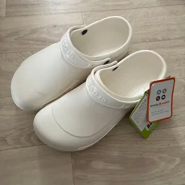 crocs 화이트 사보 샌들 29cm