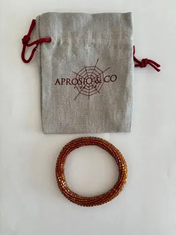 APROSIO&CO 브라운 비즈 팔찌