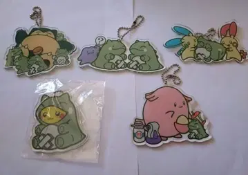 포켓몬 분신 아크릴 키링 각 5개