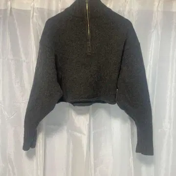 todayful 하프 지퍼 니트