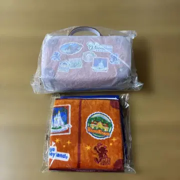 디즈니 바케이션 패키지 숄더백 미니 타월
