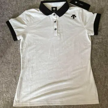 데상트 골프 택 포함 미사용 새상품 여성용 골프 피케 셔츠