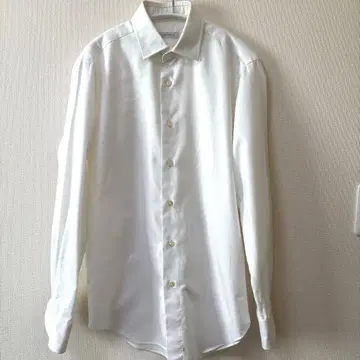 ARCODIO 화이트 긴팔 셔츠 38