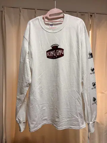 KING GNY 롱 슬리브 티셔츠 M 사이즈