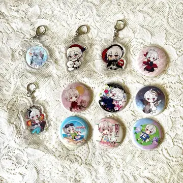 마후마후 캔뱃지 아크릴 키링