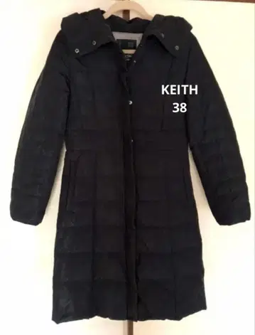 KEITH 키이스 후디드 다운 코트 38