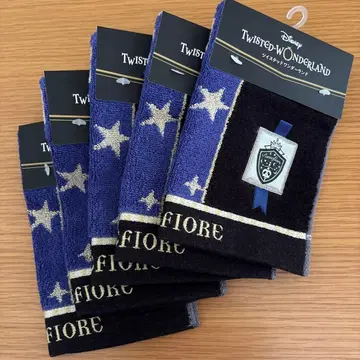 Disney Twisted Wonderland 타월 5장 세트