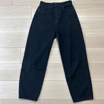 H&M 다크 블루 스트레이트 레그 데님 32