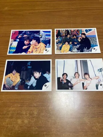 아라시 마츠모토 준 공식 사진 쟈니즈 Jr. 시대 8시 다 J 4장 세트