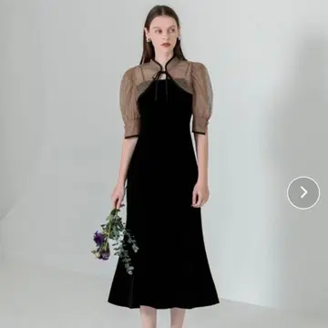 Leja 결혼식 파티 드레스 볼레로 머메이드 원피스 셋업 S