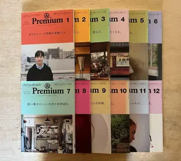 &Premium 백넘버 2020년 1월-12월호 12권 세트