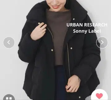 어반 리서치 써니 라벨 다운 코트 자켓 블랙 36