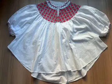 BEAMSBOY trepied 반팔 블라우스