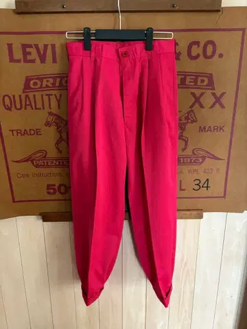 크림소다 팬츠 70s 화이트 택 떨어짐