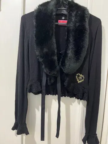 베이비더스타즈 샤인브라이트 가디건 블랙