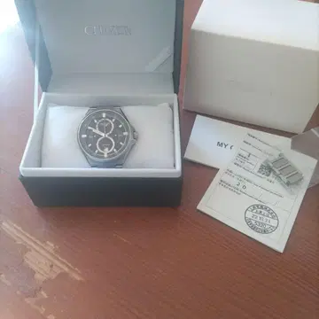 CITIZEN 문페이즈 손목시계