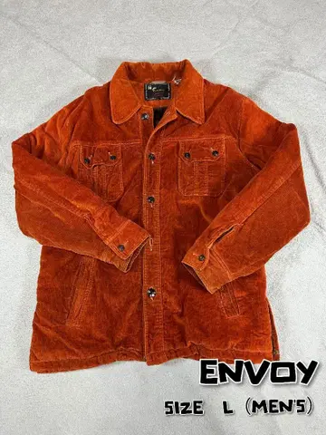 Envoy 빈티지 70s 코듀로이 자켓 남성용 L