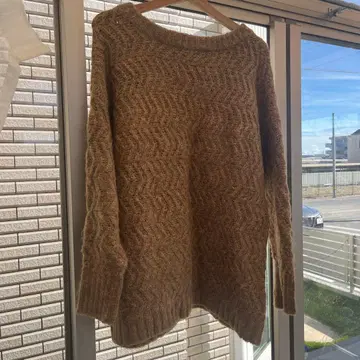 Natural by Studio Clip 베이지 니트 긴팔