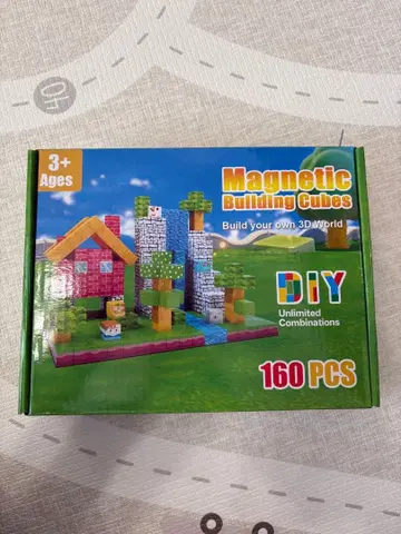 마그넷 블록 마그넷 빌딩 큐브 160 PCS