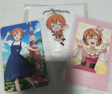 러브 라이브 호시조라 린 린 아크릴 스탠드 카드