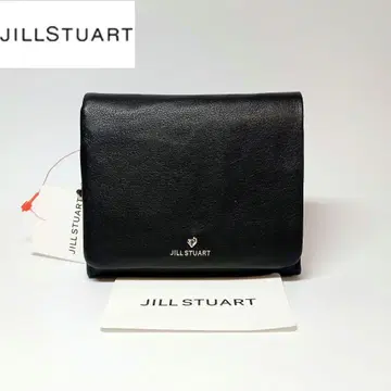 새상품 질스튜어트 접이식 지갑 컴팩트 지갑 엔젤 하트 블랙