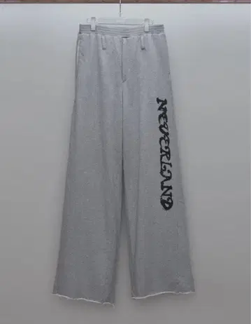 masu neverland baggy sweat pants 그레이 46
