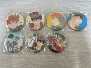 하이큐 원작 캔뱃지 세트