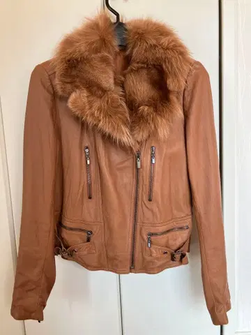 라이더 자켓 퍼 포함 베스트 2웨이