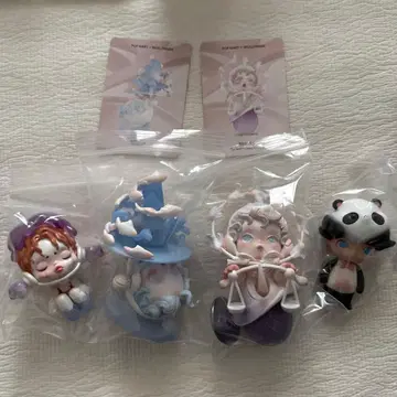 pop mart skullpanda Dimoo 4세트 피규어