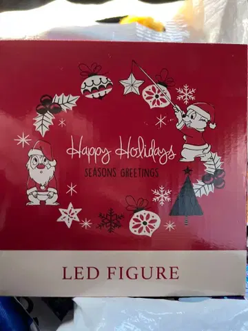 디즈니 스토어 칩과 데일 LED 라이트 크리스마스