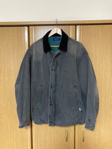 NAUTICA 데님 블루종 그레이 XL