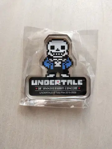 UNDERTALE 10주년 기념 콘서트 샌즈 아크릴 블록
