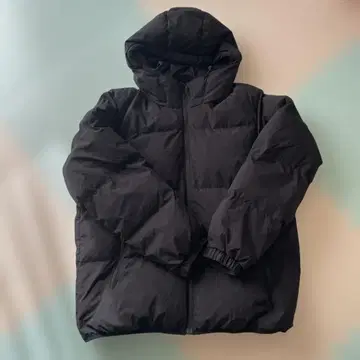 GU 블랙 다운 자켓 XL
