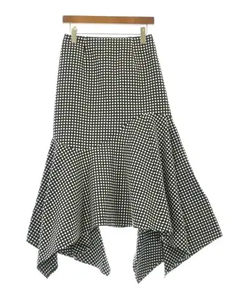 ENFOLD 롱 맥시 길이 스커트 여성용